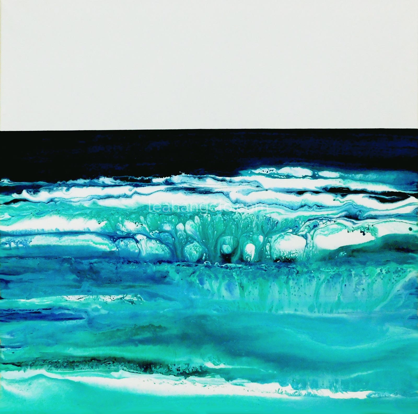 SOUL AWAKENING - Acrylic on Canvas (70 x 70 cm) - Leah Angelo